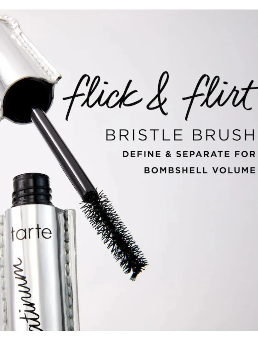 Tarte Lights Camera Lashes 4-in-1 Volumizing & Conditioning Platinum Mascara